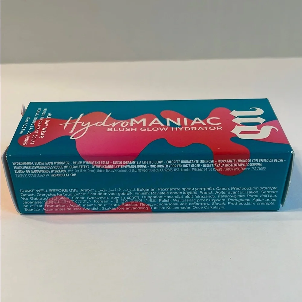 Urban Decay Hydromaniac Dewy Liquid Blush Rebellious